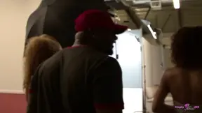 Girl couple Melrose Fox and Misty Stone love BBC treatment