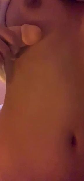Teeny bopper flaunts her perky tits
