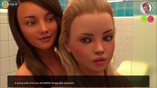 Dating my Step-Daughter # 62 Stepdaughter's Friend Masturbates in the Shower