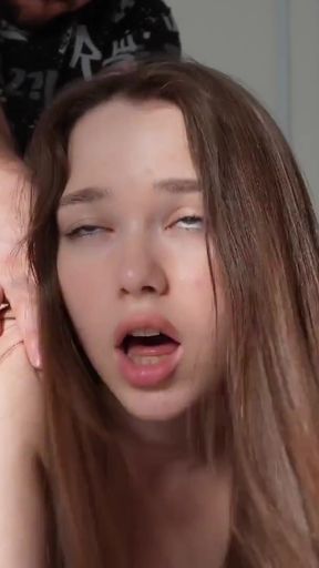 Jaw-dropping moment from &quot;Step-sister doesn&#039;t mind fucking stepbrother.&quot;