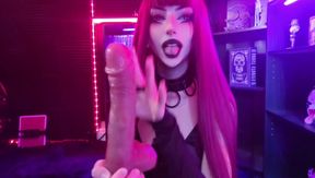 Demon Dom JOI with Pegging and Feet