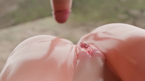 Irelia Moans when Juice Erupts Out of Her Plump Pussy