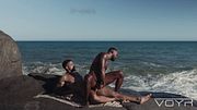 VOYR - Ripped Jonatas And Hung Markin Wolf Share A Raw And Sweaty Beachside Hookup