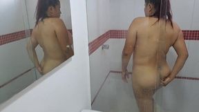 Steamy Shower Encounter with My Alluring Colombian Stepmom