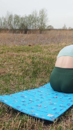 Emotional moment from "Damn it! This Stranger at the Training turned out to be a NYMPHOMANIAC BITCH !"