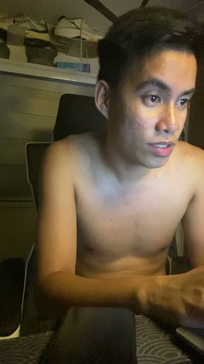 private moments with a handsome model