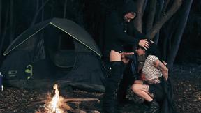 ”Playing the Blame Game & HC Ass Fucking in Forest”