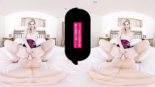 Charlotte Stokely, Virtual Reality And Lina Paige In Light-haired Doll Needs De-Strain Fuck-a-thon