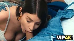 Vip4k. jaw-dropping brunette just wished to help, but..