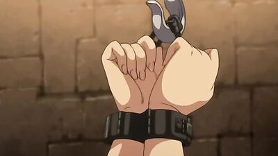 English Submissive gets bound and teased in steamy bondage action