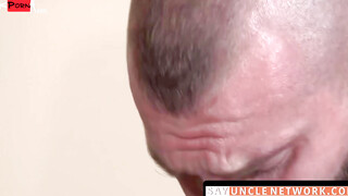 Beard Daddy's Throbbin' Dick Rides Step-Son Hard & Fast