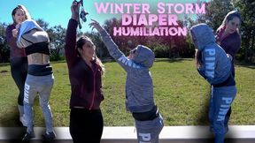 Winter Storm Diaper Humiliation UHD