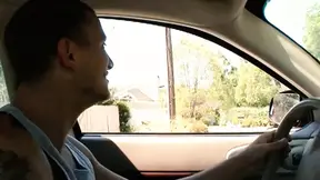 Goth girl gets her horniness satisfied with a deepthroat blowjob