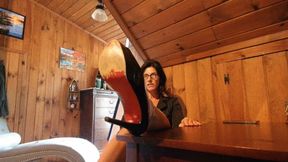 office foot domination pov