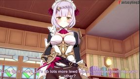 noelle fucking - red pov - genshin impact - full & pov version on sheer & ptrn: fantasyking3