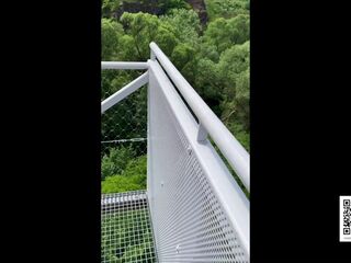 Shameless risky public fuck on view point