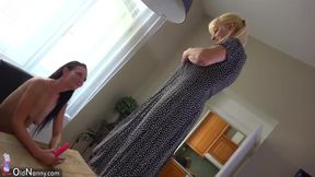 Mature Mom Playing with Younger Girlfriend