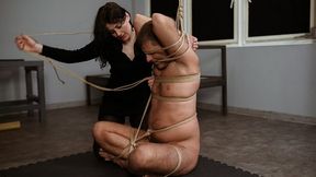 Shibari (floor play) by Onna Nawa