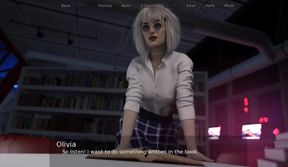 [Gameplay]  Passion Cap 9 - Friend Gives Me a Handjob in the Library