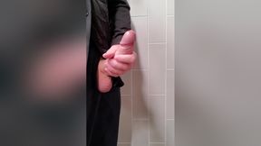 Public Masturbation - Cock Was To Hard To Go Into Work, So I Came In The Parking Garage
