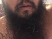 FTM bear chub woke up horny