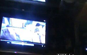 Girl's Interracial Blowjob in Our RV