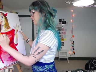 painting lacielaplante part 1