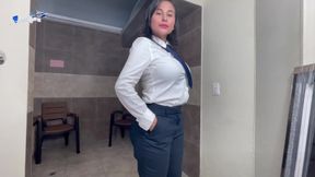 Anal creampie with legitimate y/o Colombian amatuer and huge fun bags - scorching nymph gets romped in the