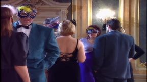 Orgy in the Swinger Club.