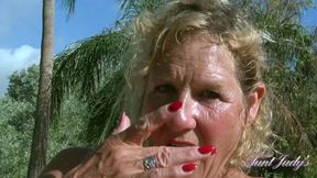 Auntjudys - Your New Pool Lady Mrs. Molly Sucks Your Cock (pov)