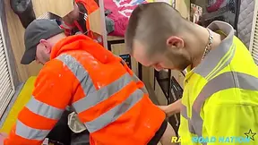 Mikey Lee And Horse Hung - 10 Inch Random Dragged To Back Of Van & Fucked At Truck Stop