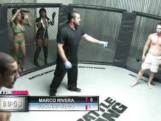 Black sex bomb reward for the boxing winner