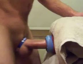 Hunk Humps Pillow to Hands-Free Orgasm