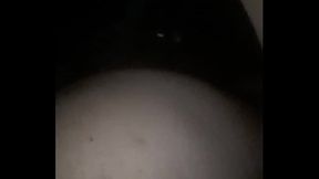 Anal con dildo de vidrio ano mui profundo