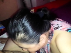 China girl Blow and doggy