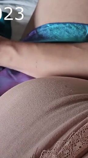 V89-pov Quickie - Sexy Cock in Lingerie