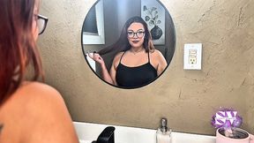 SCARLETT VENOM: Curvy Redhead Tight Outfit Try-On Haul