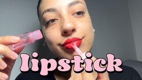 Lipstick Fetish & Big Red Lips