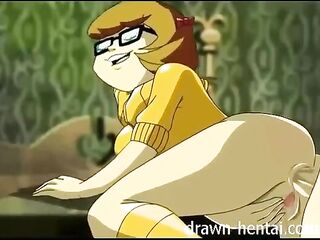 Scooby Doo Manga - Velma loves it in the booty