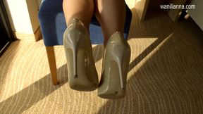 Stockinged in the sunlight