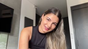My stepfather comes into my room and takes my virginity, creampie and real orgasm! Liatovar