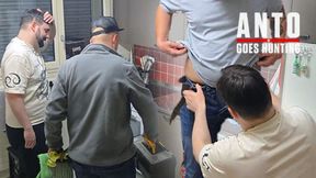 I Convince This Handsome Hetero Married Plumber to Try His First Blowjob by a Man and He Let&#039;s Me Suck Him Until He Cums