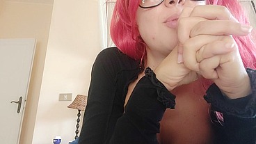I the slave to watch me enjoy...so sexy!