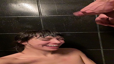 Nova Flame with her mouthful of Piss