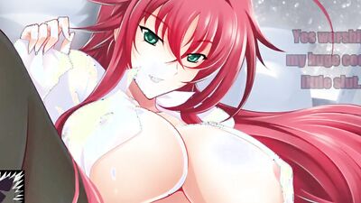 Watch this kinky redhead tease and please in a hot POV JOI video with her massive tits and tight pussy