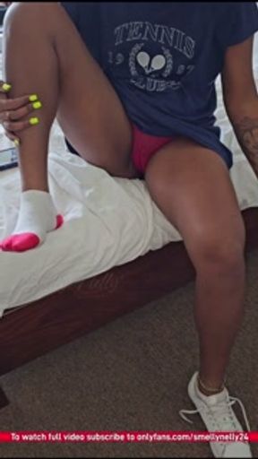 I'm Sweaty, Smelly and Sticky after My Workout 👙👃👅💦💦💦