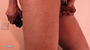 SPECIAL: Trying out my new giant 12" BBC dildo, and can't get enough of it - I came 4 times!