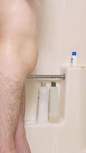 LBB boy showering big dick   Clip 1