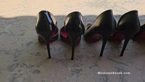Luxury Heels Dominate: Foot Slave Surrender