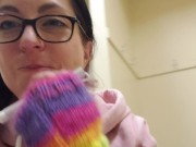Public Locker Room Tampon Insertion